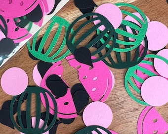 Confeti de sandía: Decoración de mesa para fiestas de verano