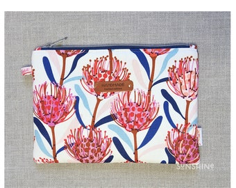 Zippered Pouch - COSMETICS | MAKE-UP | Toiletries | Pencil Case | Wet Bag | Storage | Travel. Fabulous gift idea!.  Gift Idea.