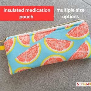 INSULATED MEDICATION |  Medicine Case | Epipen/Insulin Pen case |  Emergency Medicine Pouch | Asthma | Colostomy Storage. Gift Idea