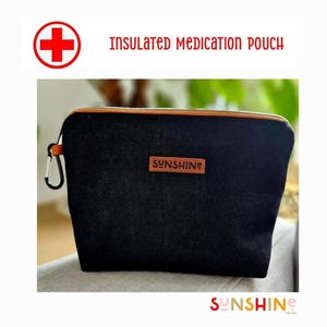 INSULATED MEDICATION |  Medicine Case | Epipen/Insulin Pen case |  Emergency Medicine Pouch | Asthma | Colostomy Storage. Gift Idea