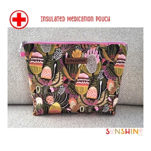 INSULATED MEDICATION |  Medicine Case | Epipen/Insulin Pen case |  Emergency Medicine Pouch | Asthma | Colostomy Storage. Gift Idea