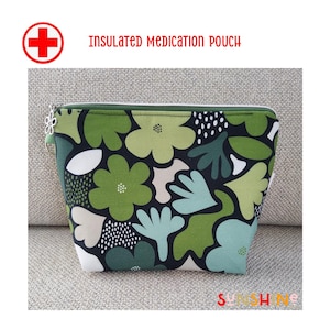 INSULATED MEDICATION |  Medicine Case | Epipen/Insulin Pen case |  Emergency Medicine Pouch | Asthma | Colostomy Storage. Gift Idea