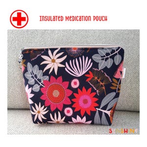 INSULATED MEDICATION |  Medicine Case | Epipen/Insulin Pen case |  Emergency Medicine Pouch | Asthma | Colostomy Storage. Gift Idea