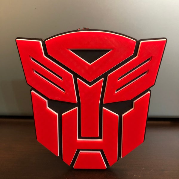 Autobots logo/shelf display