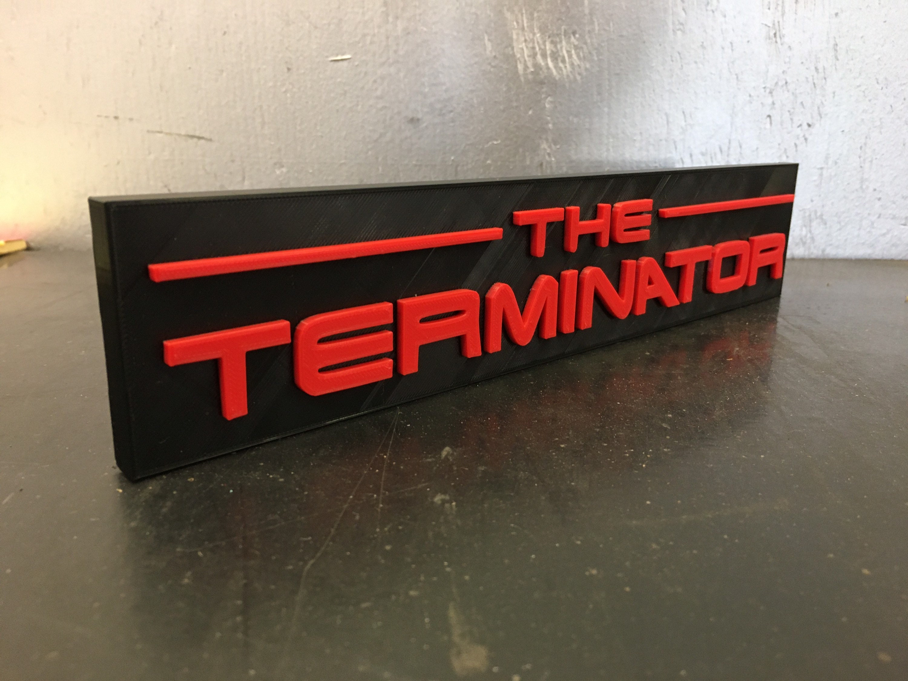 The Terminator Logo - Etsy