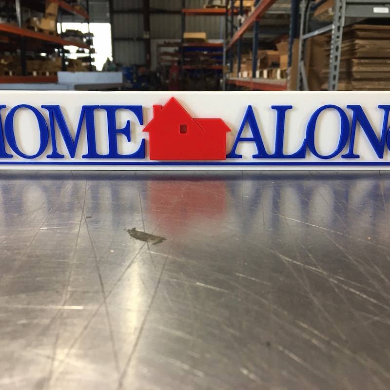 Home Alone Sign - Etsy