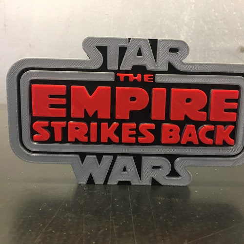 EMPIRE STRIKES BACK Logo Etsy