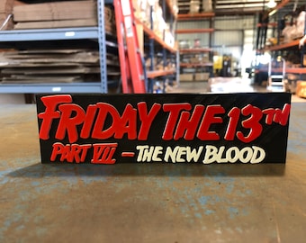 Friday the 13th Part VII New Blood - Etsy