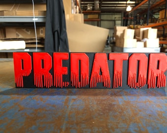 Predator logo/ shelf display