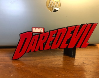Daredevil logo/shelf display