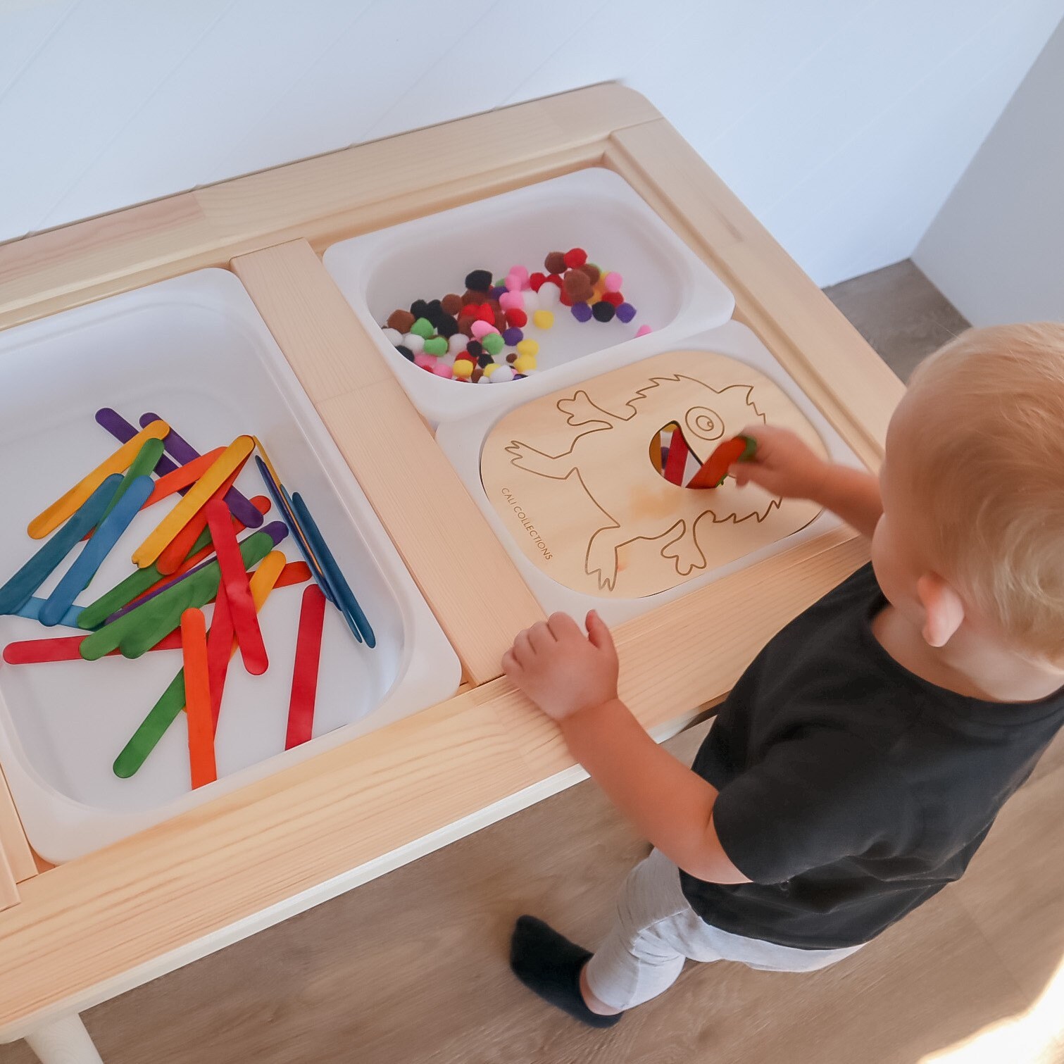 Ikea Trofast / Flisat Insert Monster Monster Game Etsy Australia