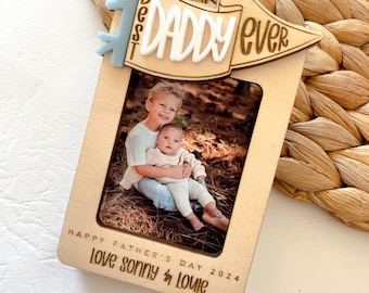 Personalised Magnetic Photo Frame| Best Dad Magnetic photo frame | Father’s Day | Gift for him