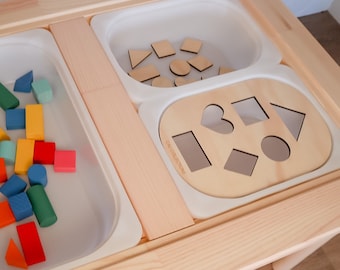 Ikea Trofast / Flisat Insert | Shape Sort | Sensory Play I Sensory Activities I SMALL LID