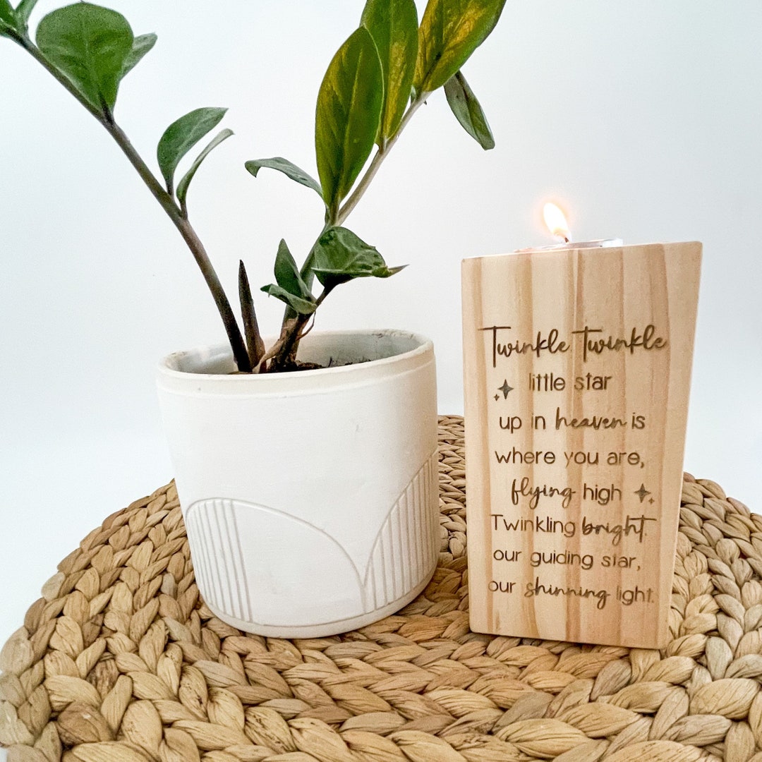 Memorial Candle Miscarriage Tea Light Candle Holder in Etsy Australia