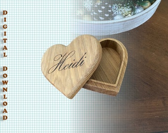 party plan jewelry companies Heart shaped wooden box cnc plans collection svg dxf png gcode makes two boxes