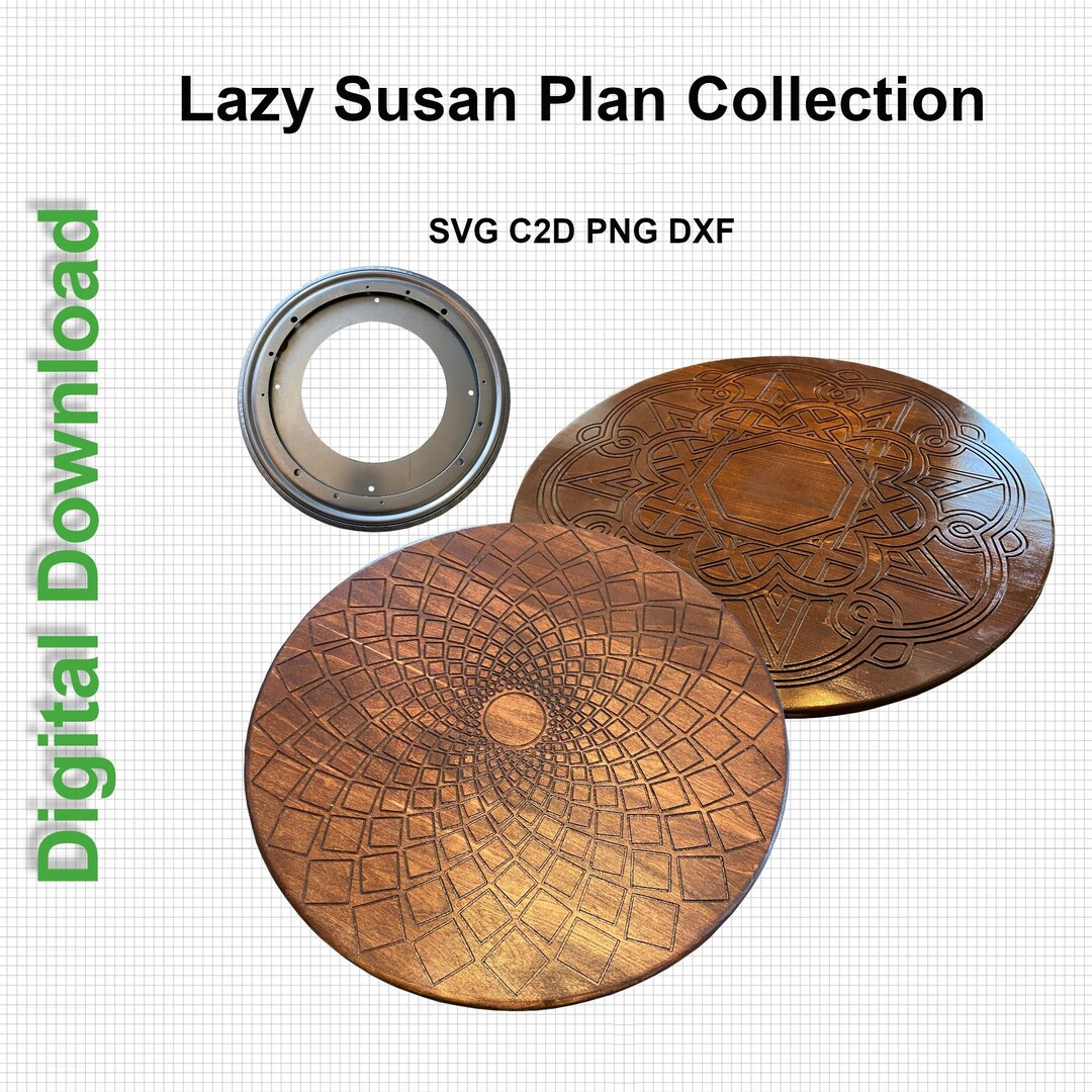 Lazy Susan Cnc Plans Collection - Etsy