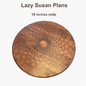 Plano CNC da Lazy Susan