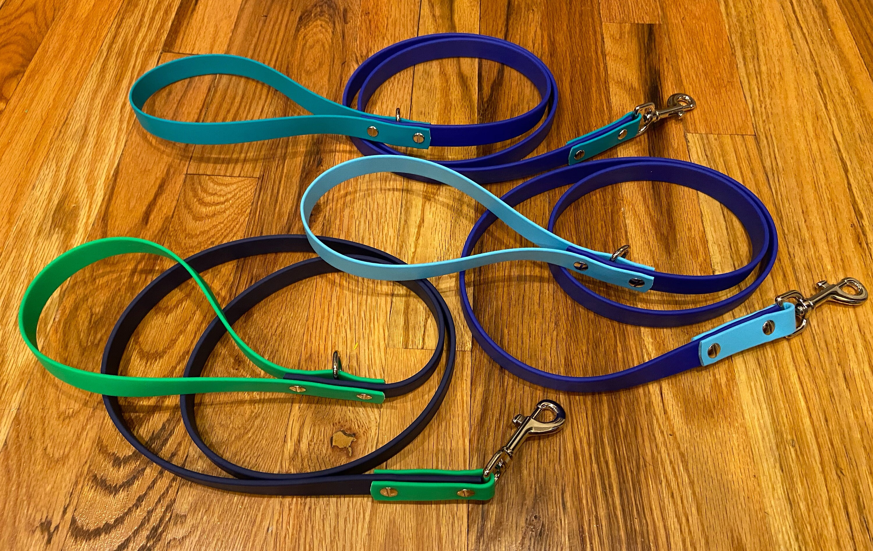 3/4 inch two color biothane leash 5 ft long Etsy