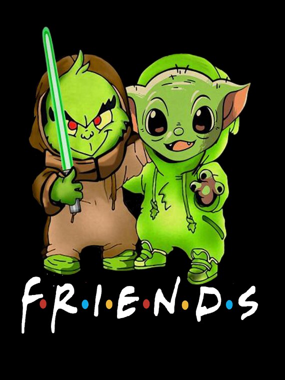 Download Baby Yoda Baby Grinch Design For Shirt Svg File Silhouette Etsy