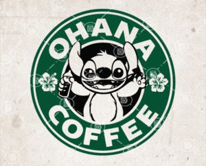 Download Ohana Coffee Svg Lilo And Stitch Svg Stitch Starbucks Svg Etsy