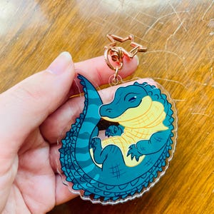 3 inch random animal charms gator