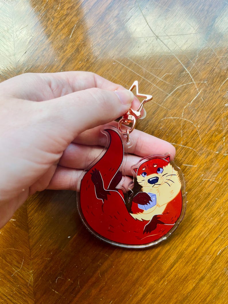 3 inch random animal charms otter