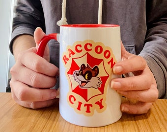 Raccoon City coffee mug