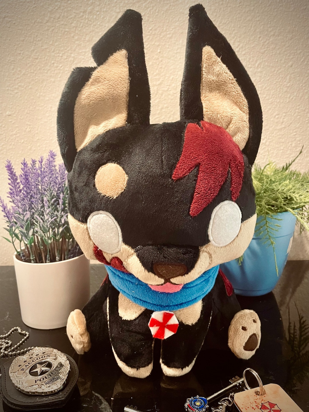 Umbrella Corp Zombie Dog Plush - Etsy