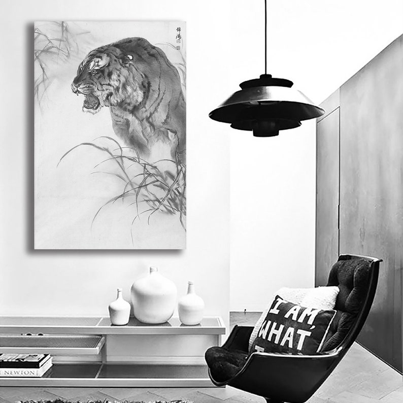 Tiger Art Poster and Canvas