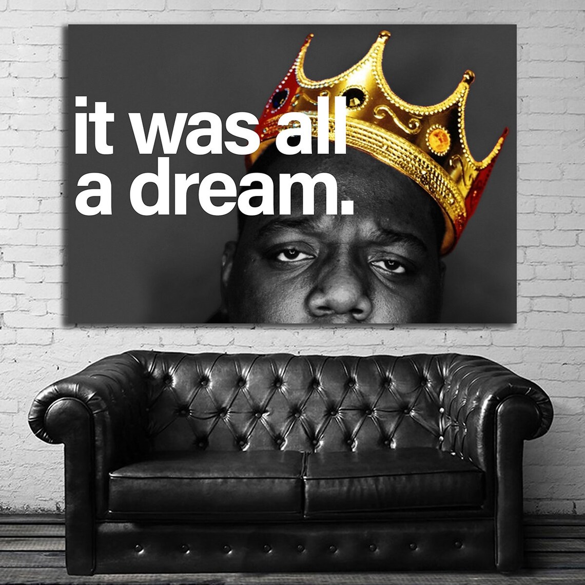 90s Rap Hip Hop Musician Music Art Poster and Canvas Etsy