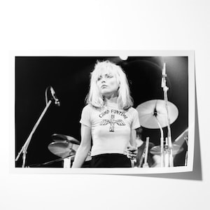 Póster artístico de Debbie Harry, música pop, rock y disco de los años 70, 80 y 90 Poster Paper