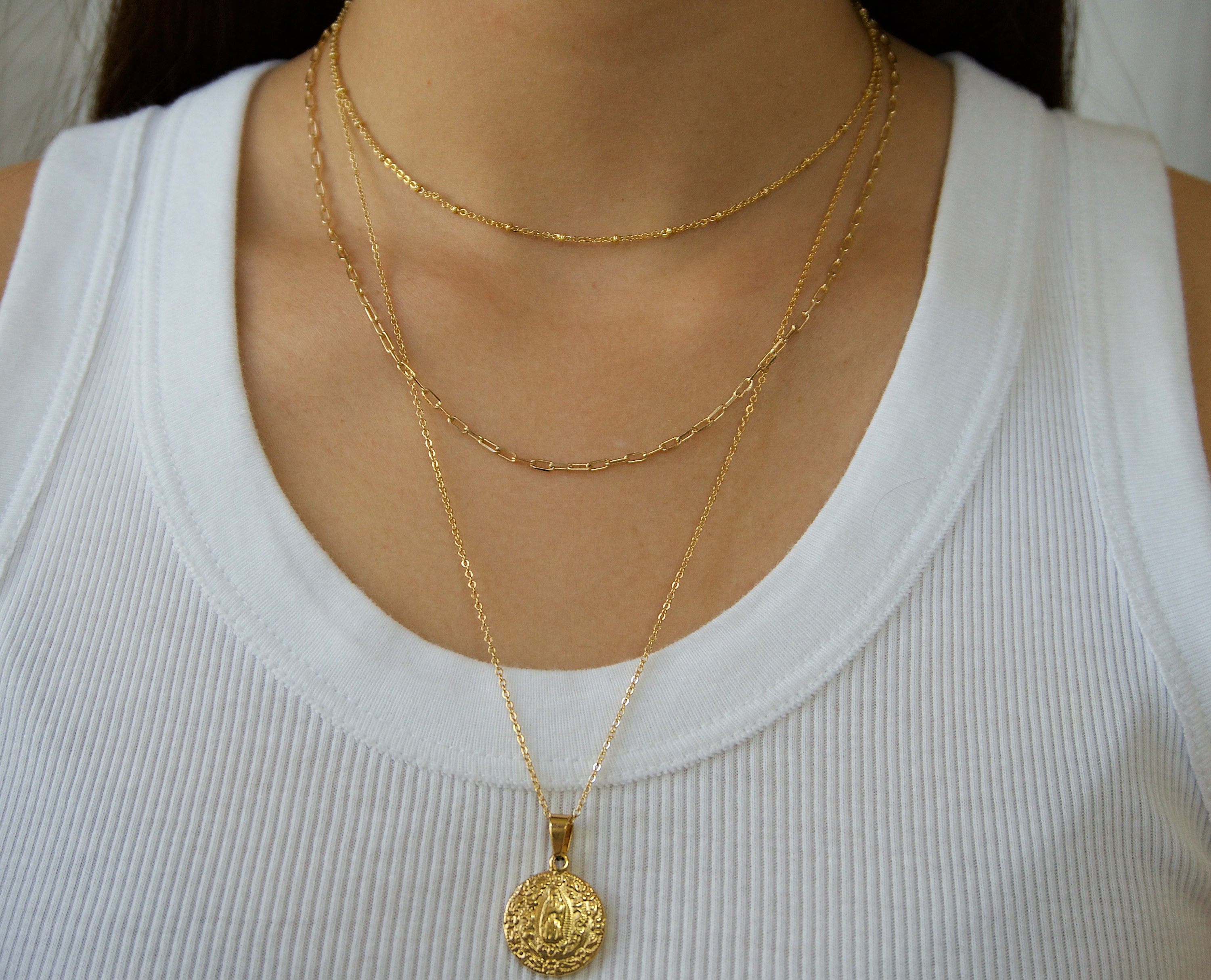 【U LAN】23FW★ [LAN ARCHIVE] 042 Cross clip chain necklace $_57.JPG?set_id=880000500F