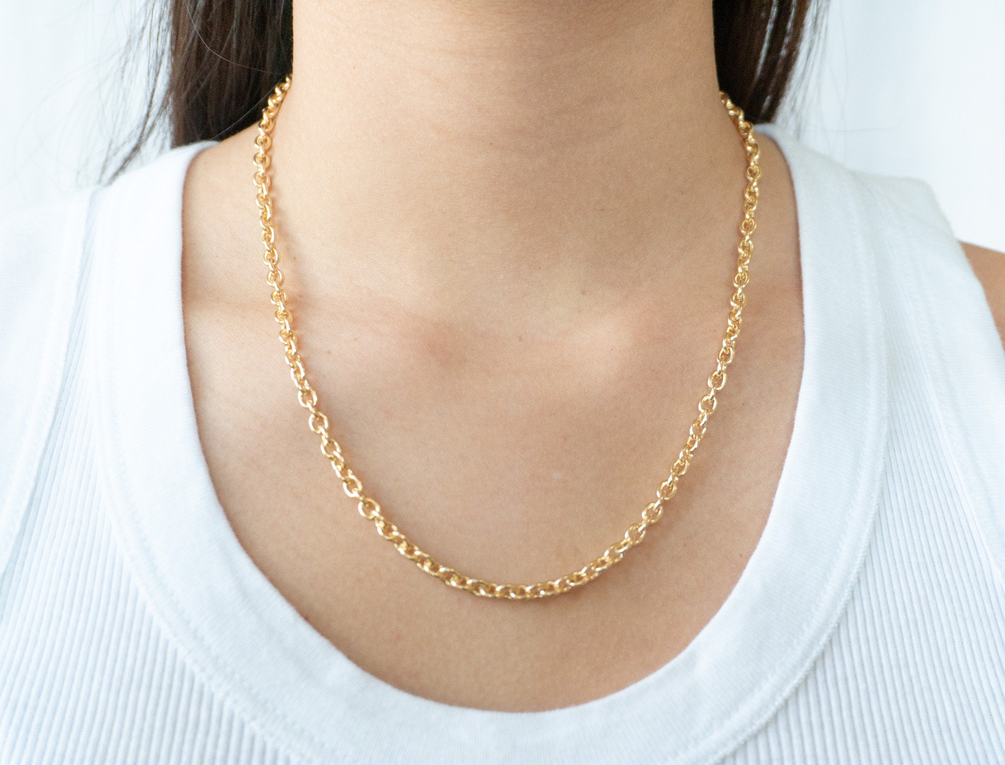 Trendy gold necklace 2020 discount
