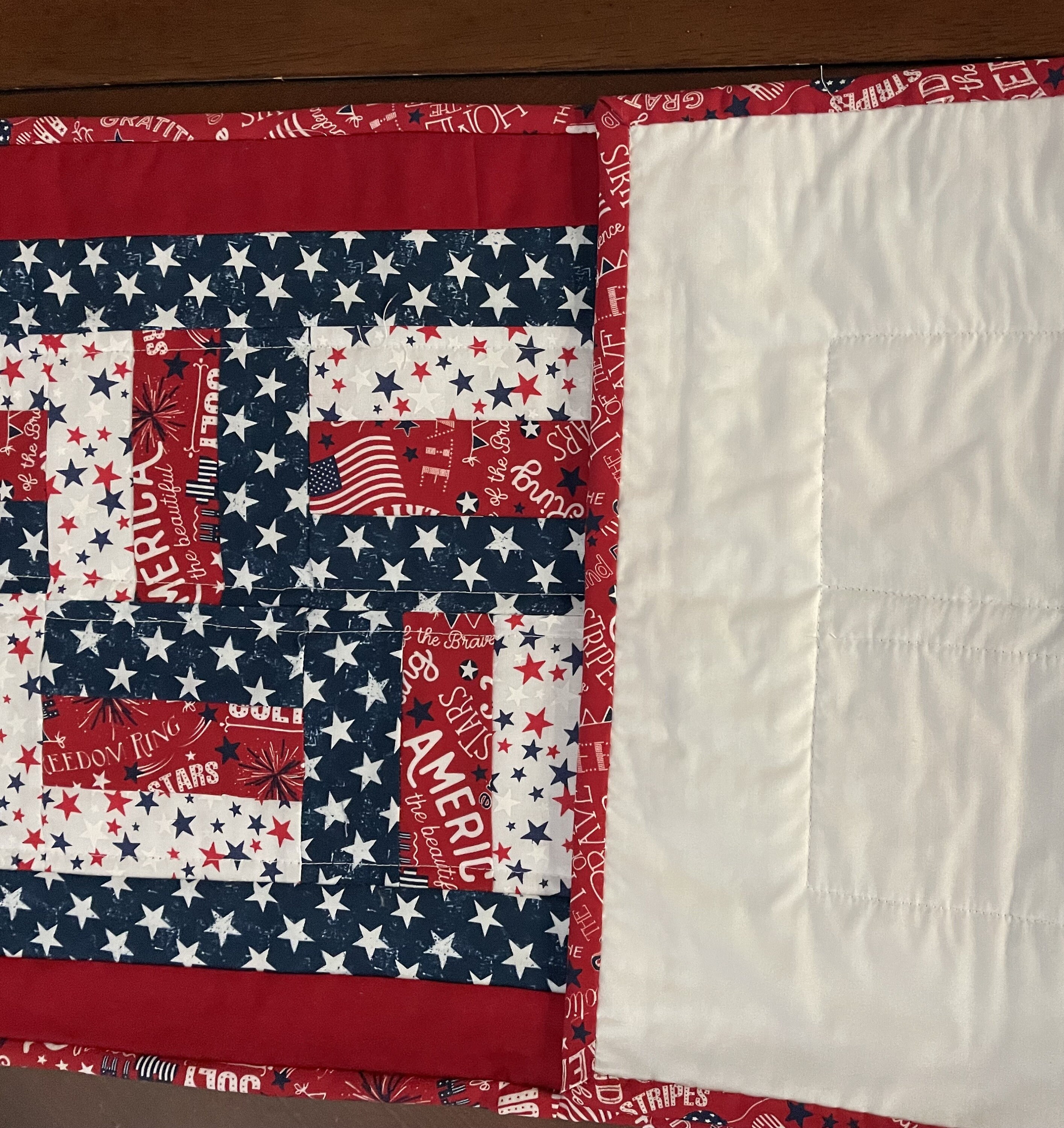 4th of july table linens