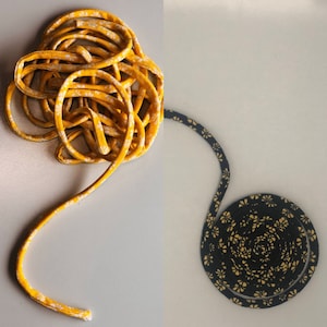 Hand made Stretch cotton tubing (use for ears elastic for a face mask)