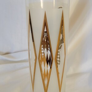 Vintage Cocktail Set Jester Harlequin Signed Helen Conroy MCM Barware FANTASTIC image 5