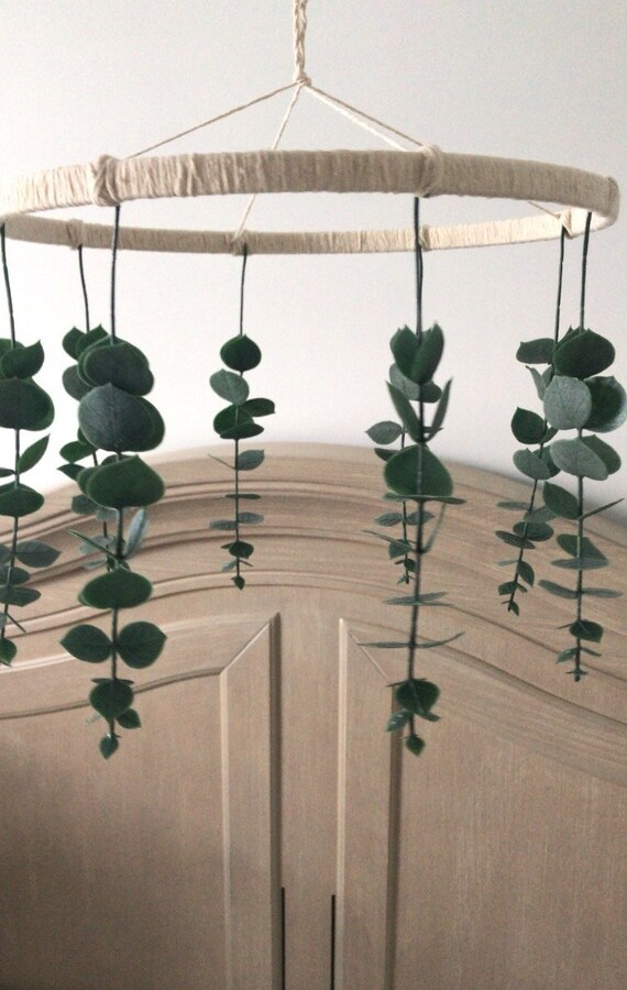 eucalyptus baby mobile