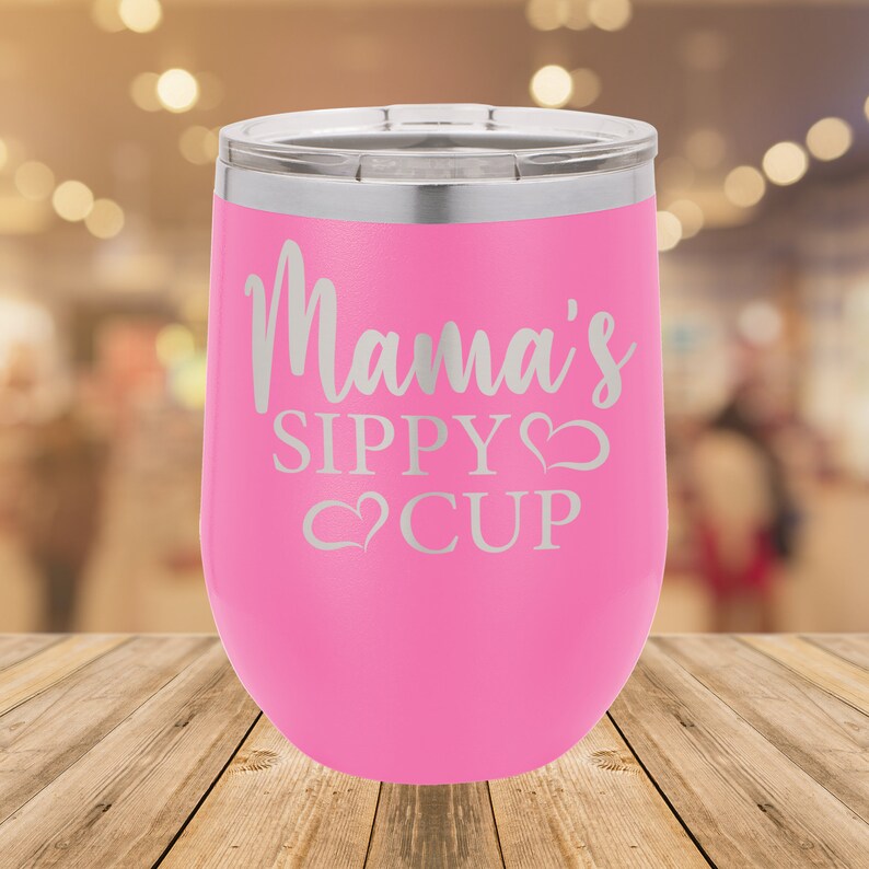 mommy's sippy cup wine tumbler