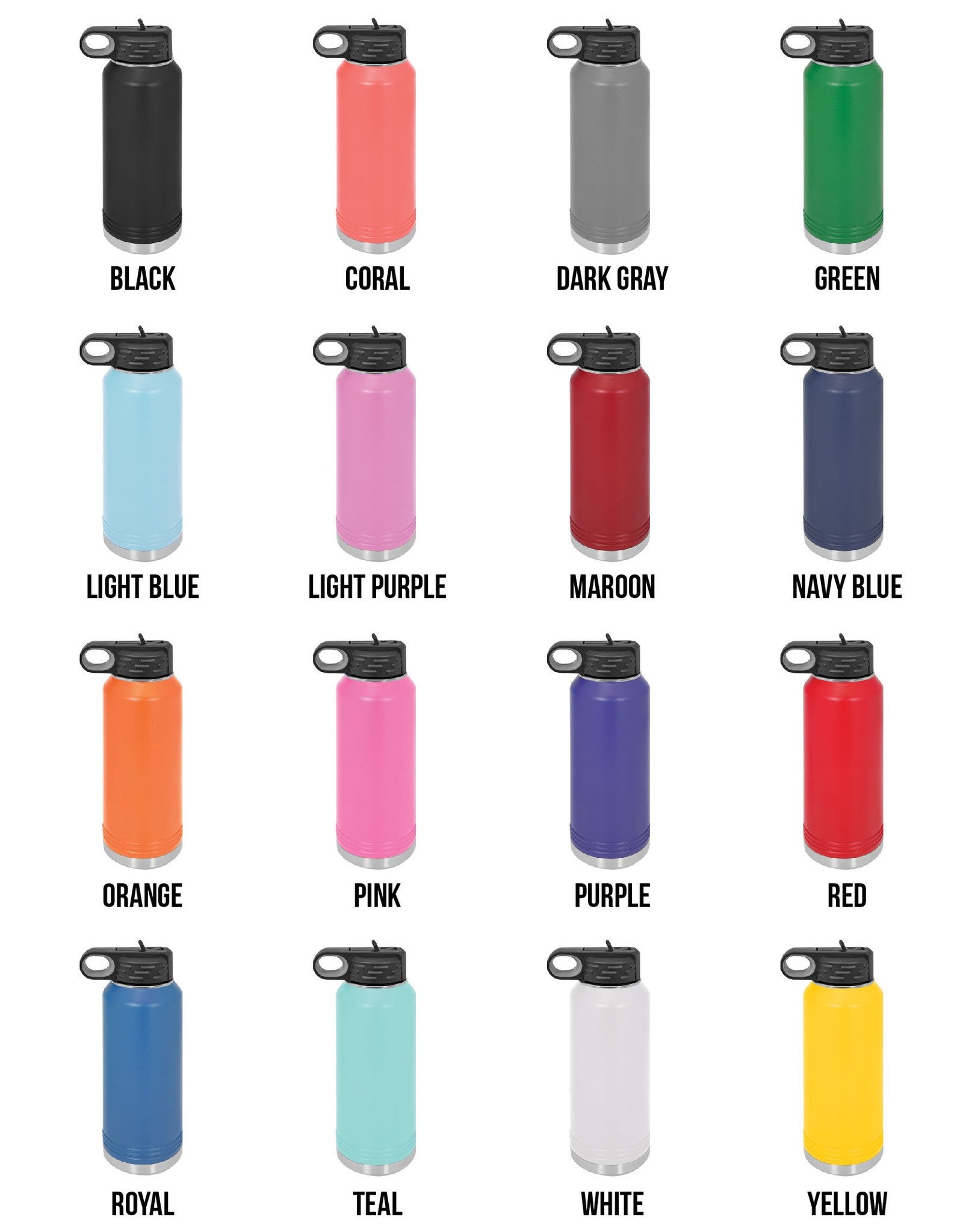 M YESCUSTOM Custom Girls Water Bottles with Name, Multi 18oz/32oz  Personalized Stainless Steel Bottl…See more M YESCUSTOM Custom Girls Water  Bottles