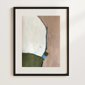 Original abstract painting on paper