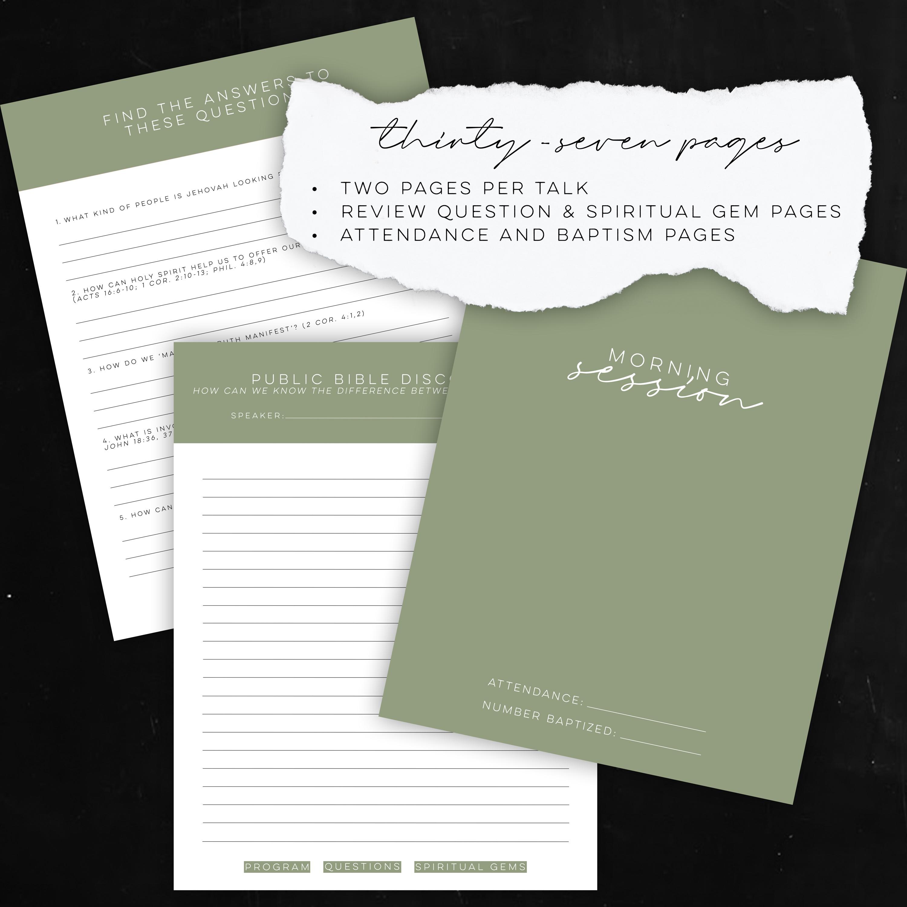 2025-2026 Assembly Notebook: Worship With Spirit and Truth (with CO ...
