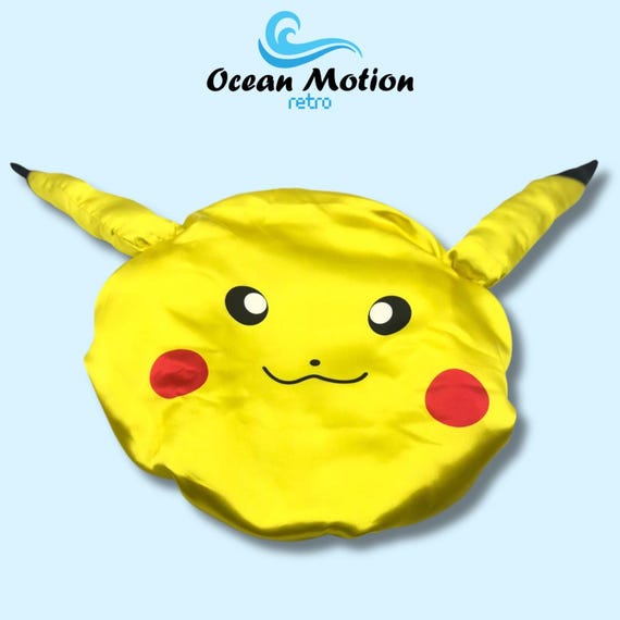 Satin Pikachu Bonnet Pokemon Reversible Sleep Bonnet main image 4
