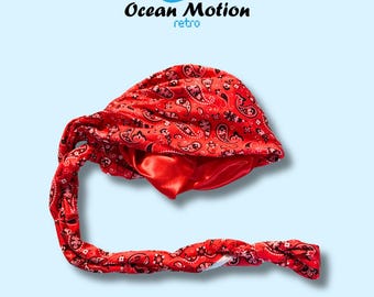 Paisley satijnen gevoerde tulbanden van Ocean Motion