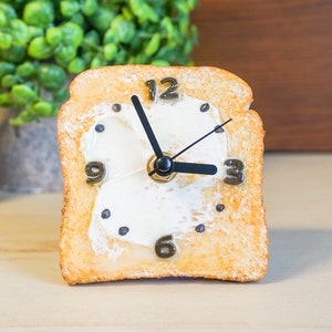 Melted Butter Toast Clock
