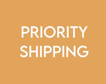 Priority shipping