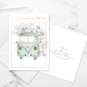 BUS JW | Berger, Anciens, Jw Card, Christian Card, Cartes de correspondance pliées avec enveloppes