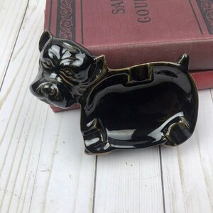 Vintage Bulldog Cigar Holder Ashtray Retro MCM Man Cave Father&#39;s Day Gift