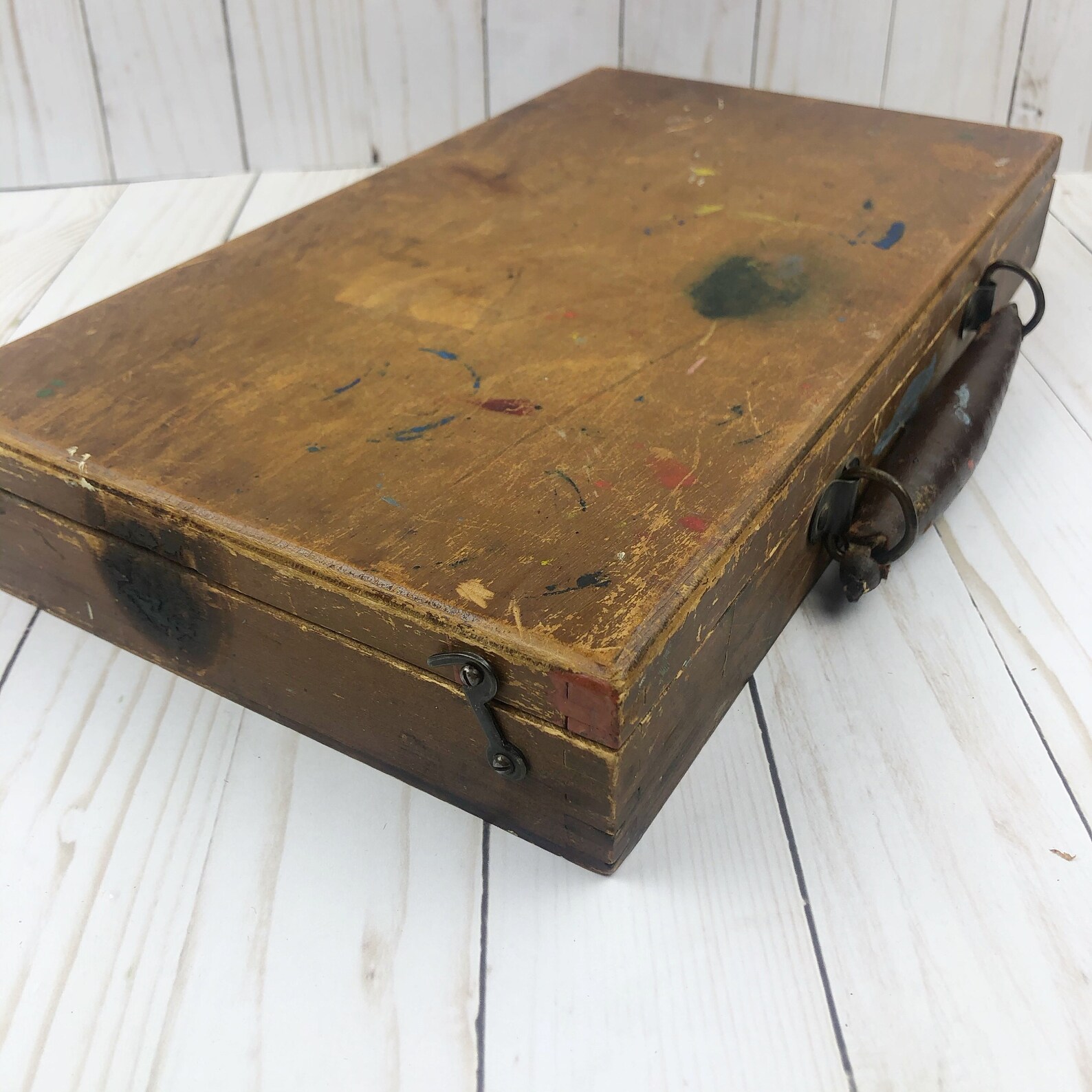 Vintage 1960s Wooden Painters Box Home Decor Artist | Etsy