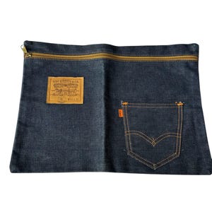 70s Levis Denim Bag - Etsy