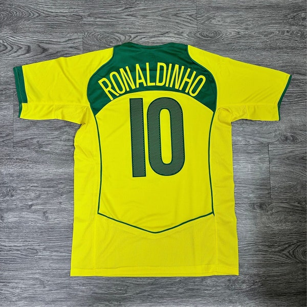 Brasilien WM 2006 Heimtrikot von Ronaldinho #10